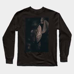 dried leaf low key Long Sleeve T-Shirt